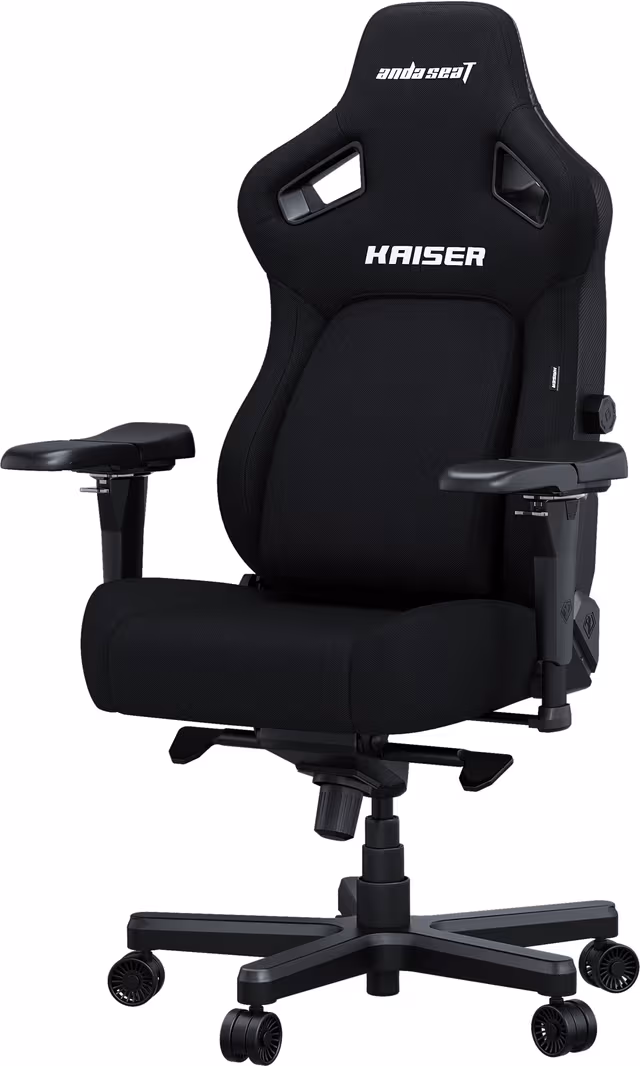 AndaSeat Kaiser 4 Series gamingstol (svart tyg)