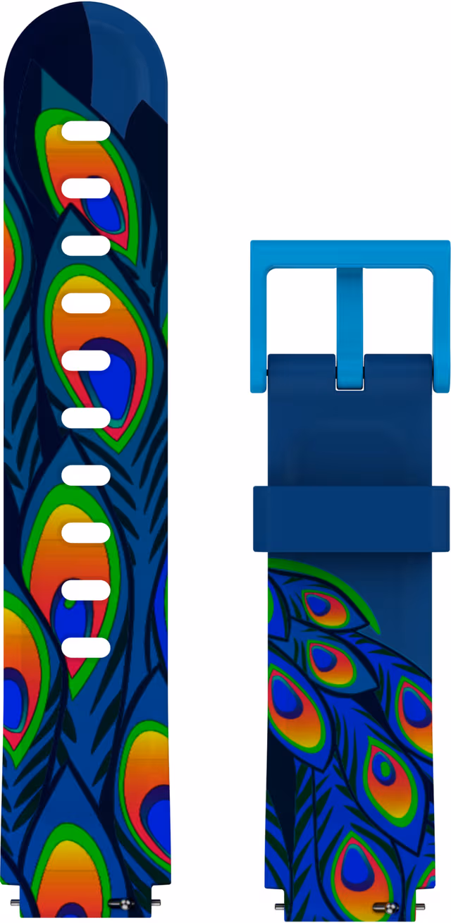 Xplora XGO3 Strap - Blue Peacock