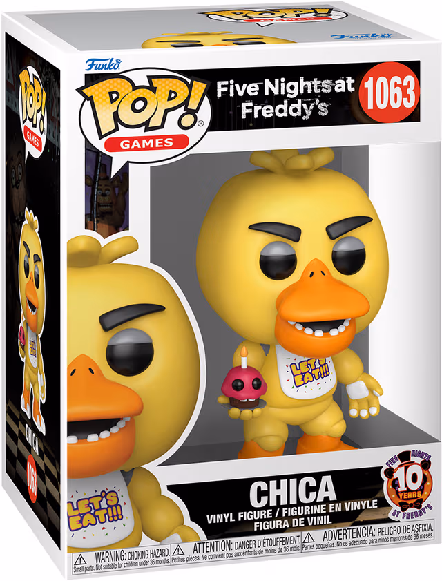 Funko! - Pop! FNAF Chica 10cm - Figur