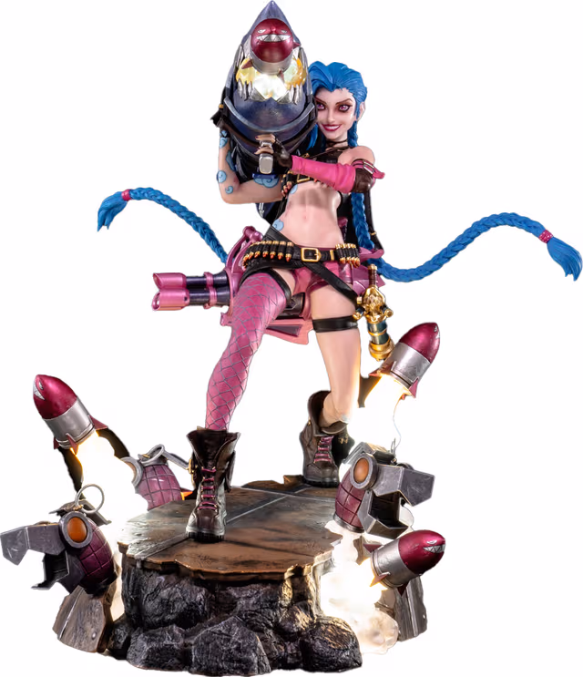 PureArts - League of Legends - Jinx 1/6 Scale Statue - Figur
