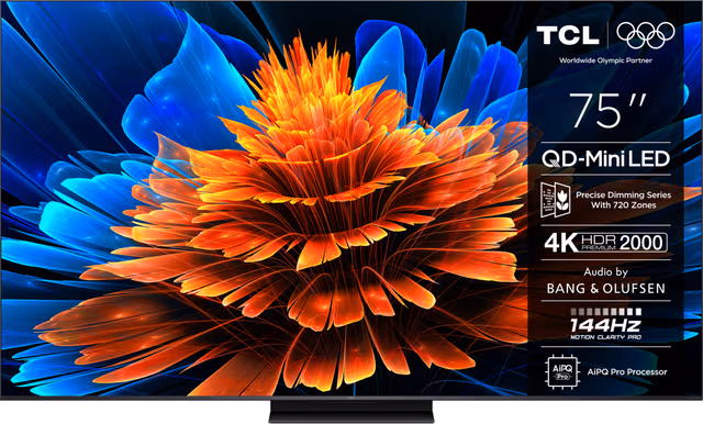 TCL 75" MQLED80K 4K MINI-LED TV (2025)