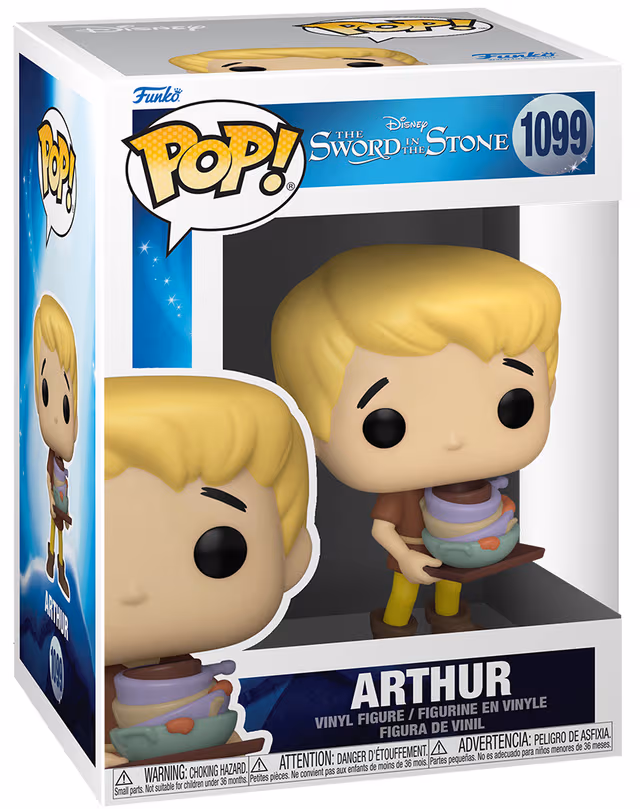 Funko Pop! Sword in The Stone actionfigur (Arthur)