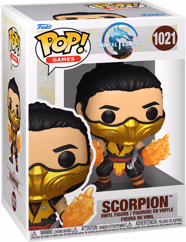 Funko POP Mortal Kombat 1 actionfigur (Scorpion)