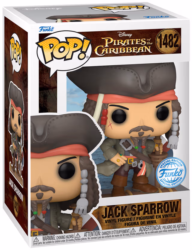 Funko! - Funko POP Vinyl PotC Jack Sparrow(opening)