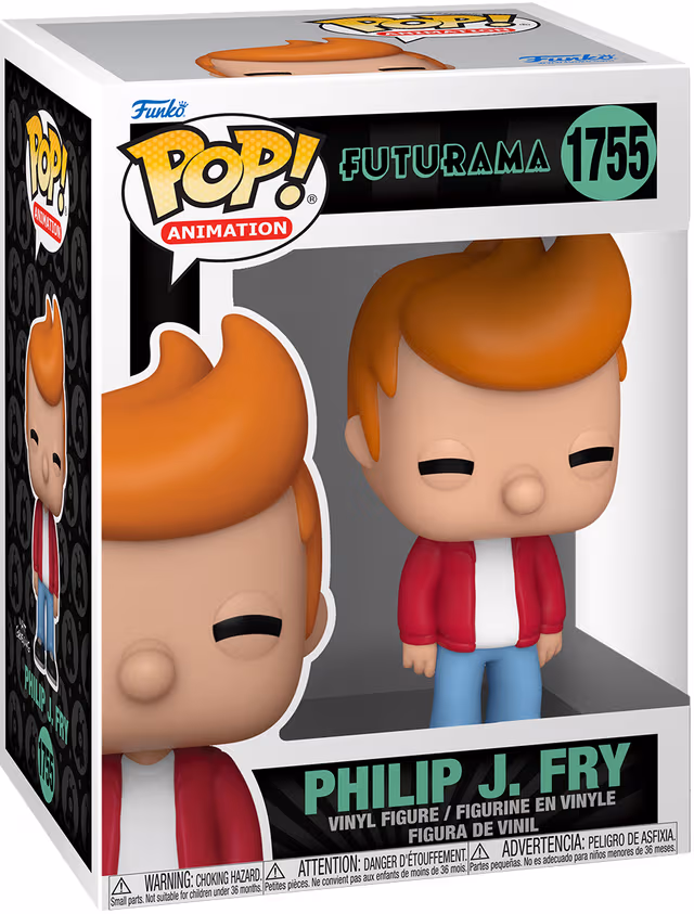 Funko POP Futurama S4 actionfigur (Philip J. Fry)