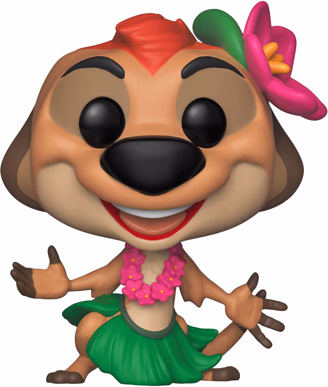 Funko POP Lion King actionfigur (Luau Timon)