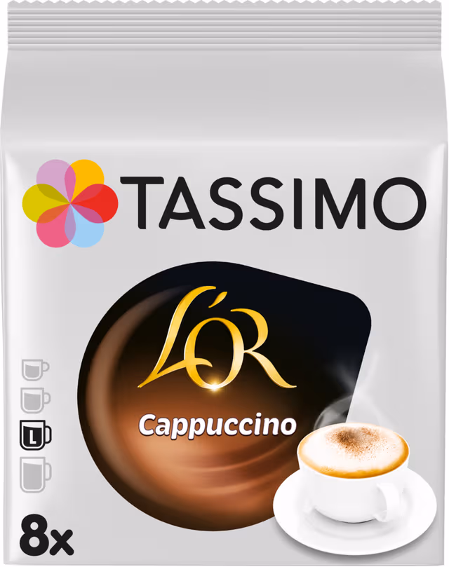L'OR Pods Tassimo Cappucino - 8 pcs
