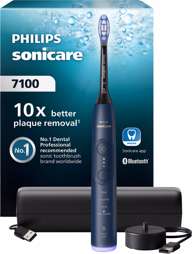 Philips Sonicare Series 7100 eltandborste HX7423/09 (marinblå)