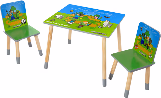 Phoenix Minecraft bord och stolar set