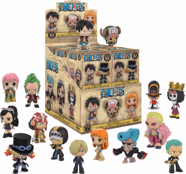 Funko! - Funko Mystery Minis One Piece CDU