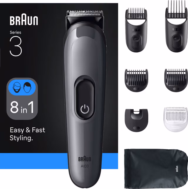 Braun All-in-One Series 3 kroppstrimmer AIO3540