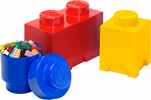 Play LEGO förvaringsbox (3-pack)