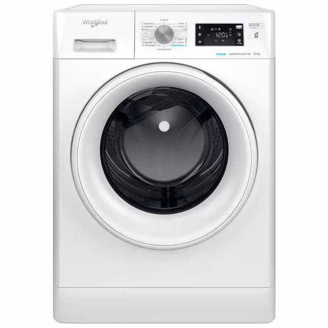 Whirlpool Tvättmaskin FFB 8489 WV EE (8 kg)
