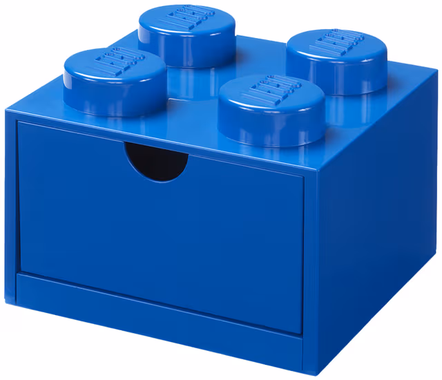 LEGO DESK DRAWER 4 - BLUE