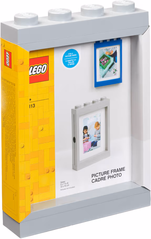 LEGO fotoram (stengrå)
