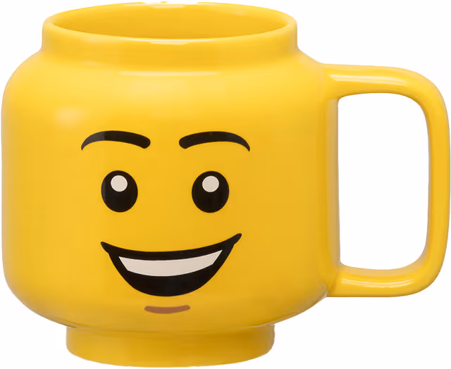 LEGO mugg (happy, large)