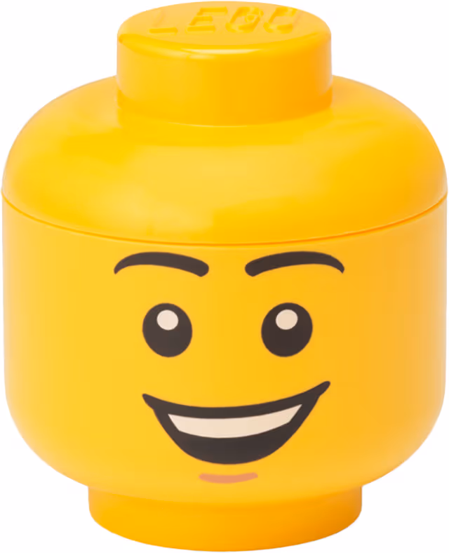 LEGO STORAGE HEAD (MINI) - HAPPY BOY