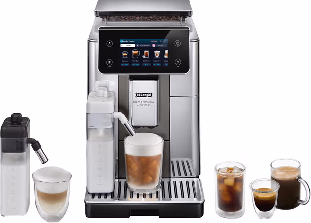 DeLonghi PrimaDonna Aromatic espressomaskin ECAM630.75.TSM (silver)