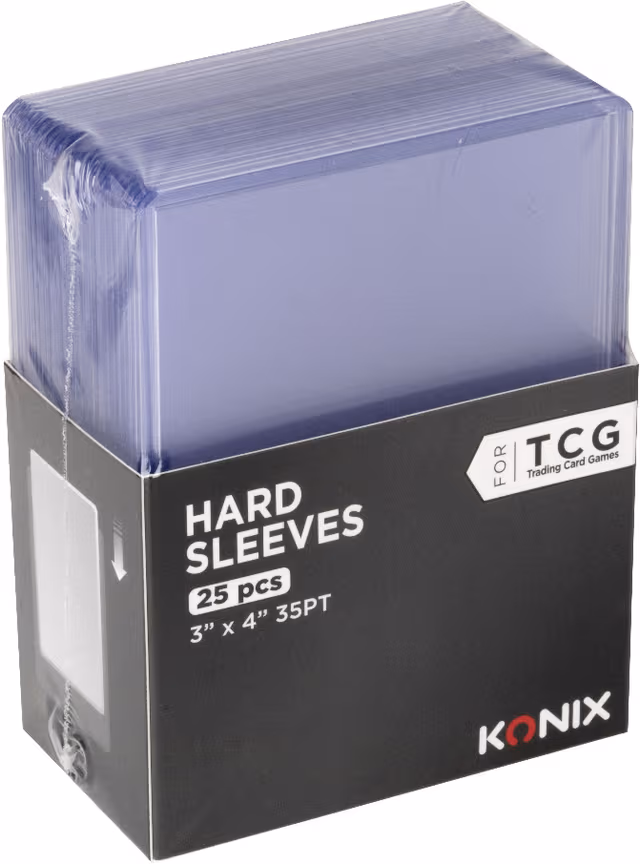 Konix Trader Card Game Toploader-fodral (25-pack)