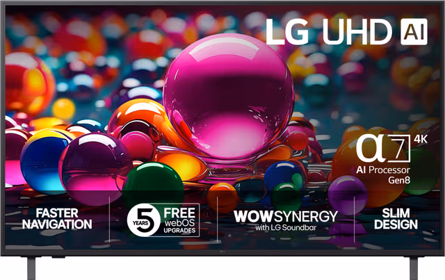LG 65" UA 75 4K TV (2025)