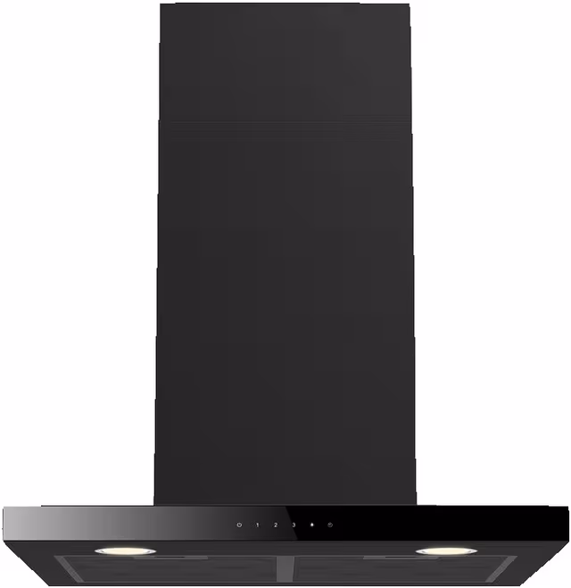 Ecotronic Vägghängd Köksfläkt ETE800B (svart 80cm)