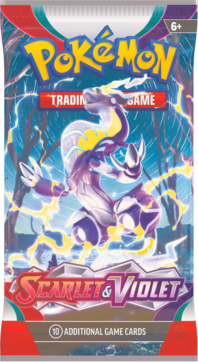 Pokemon TCG Boosterpack Scarlet & Violet 1 Base Set (10 kort)