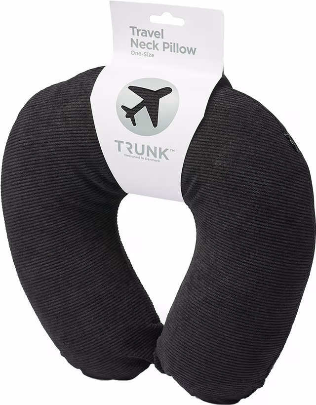 Trunk Travel nackkudde (svart)