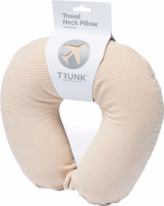 Trunk Travel nackkudde (beige)