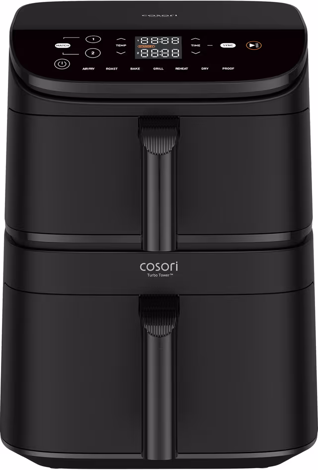 Cosori Turbo Tower airfryer KAAPAFCSNEU0244Y (svart)