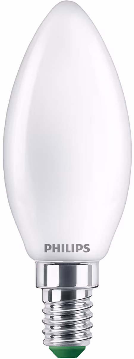 Philips LED-glödlampa B35 Candle 252lm 1.2W/827 (25W) Frosted E14