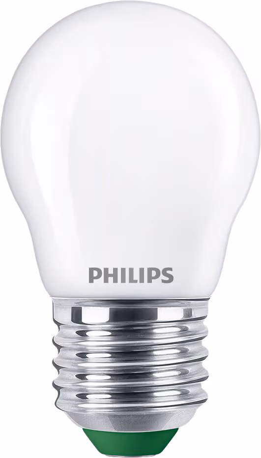 Philips LED-glödlampa P45 Mini-ball 2.3W/827 (40W) mat E27