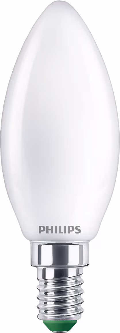 Philips LED-glödlampa B35 Candle 2.3W827 (40W) matte E14