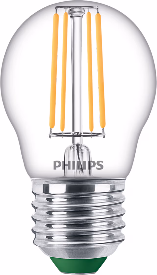 Philips Ultra Efficient P45 LED-lampa 1,2W E27