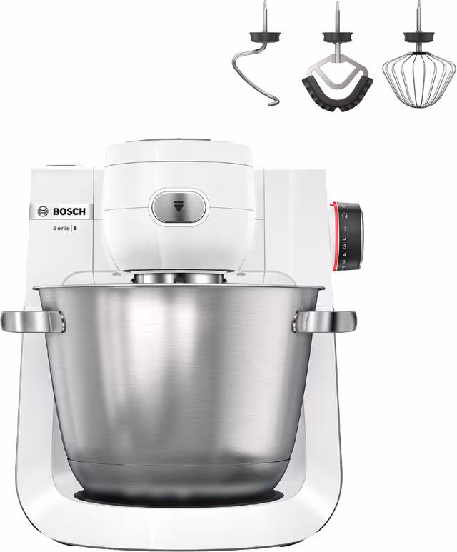 Bosch Series 6 köksmaskin MUMS6EW00 (vit)