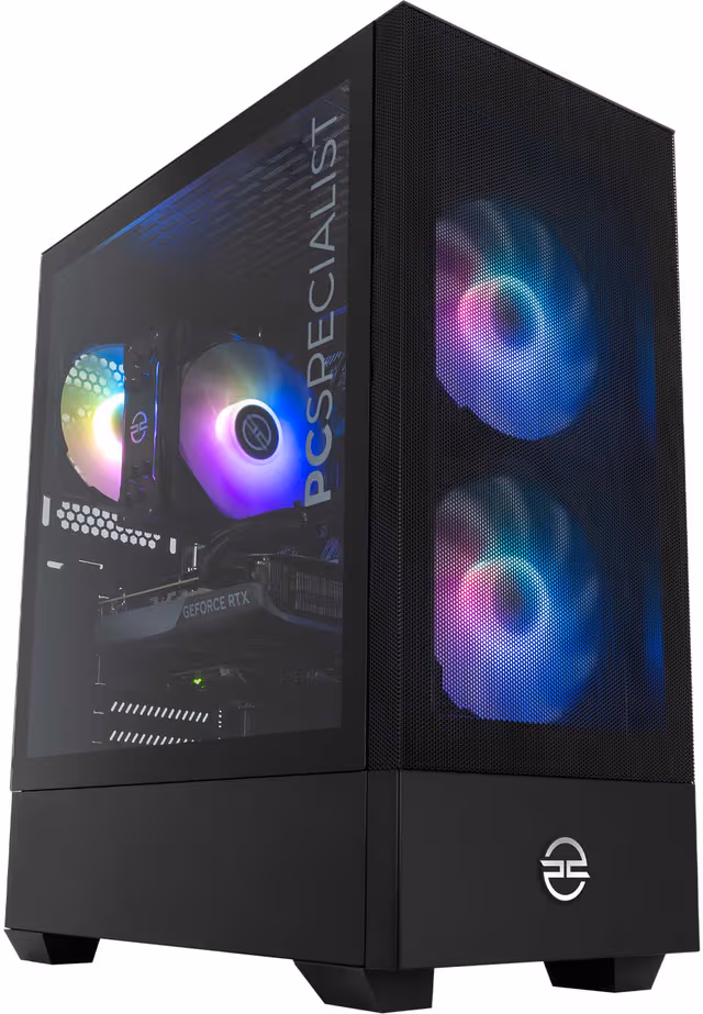 PCSpecialist Prime 310 i5-14/16/5060TI stationär dator för gaming