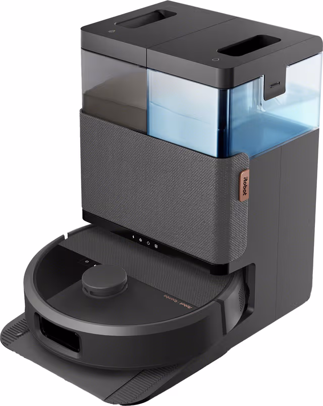 iRobot Robotdammsugare Roomba Plus 505 Combo-robot + AutoWash™-dock – Svart