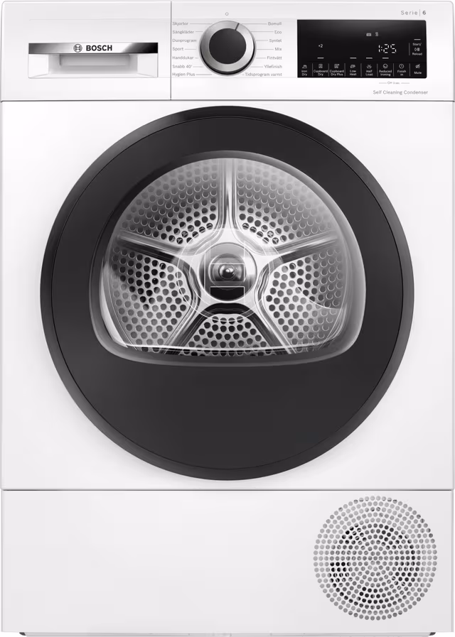 Bosch Serie 6 Torktumlare WQG245DESN (9kg)