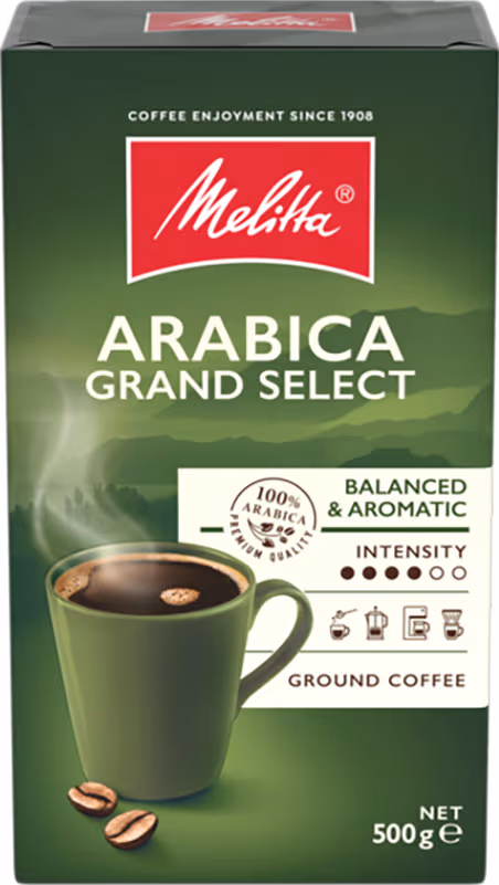 Melitta Arabica Grand Select malet kaffe 431 (500 g)