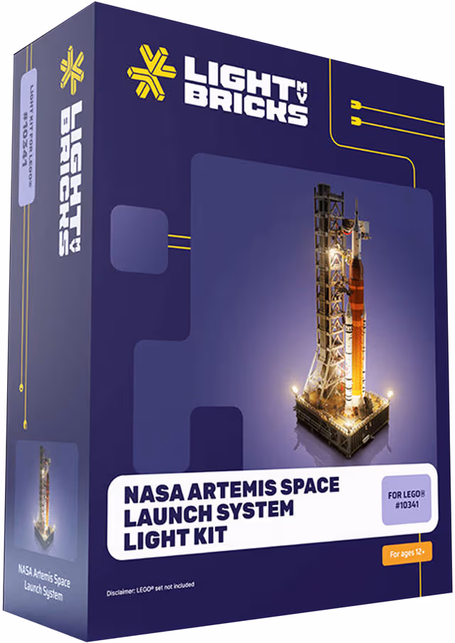 Light My BricksNASA Artemis Space Launch System belysningsset
