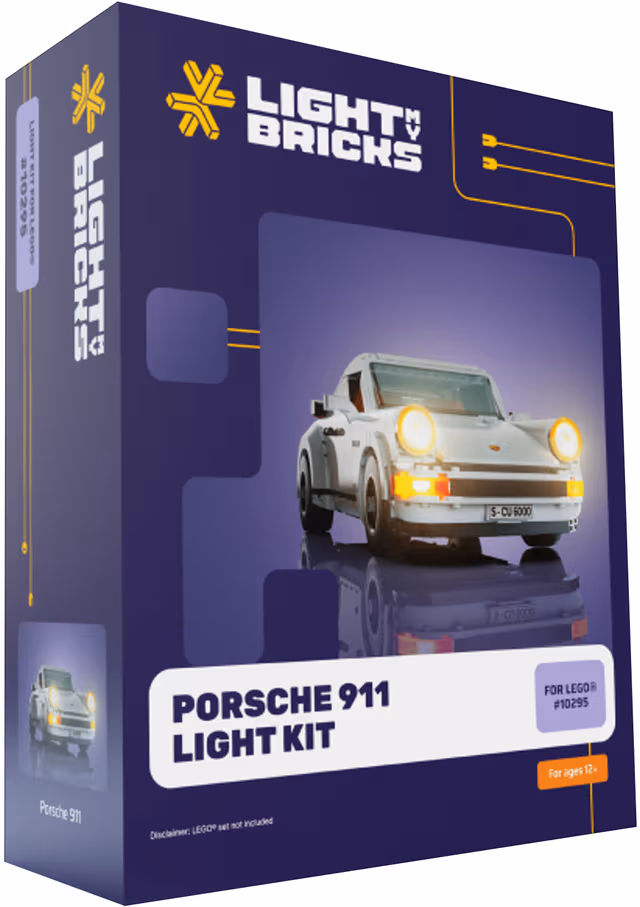 Light My BricksPorsche 911 ljuskit