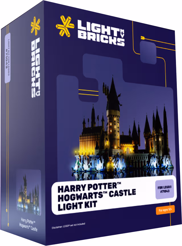 Light My Bricks Hogwarts slott belysningsset 71043