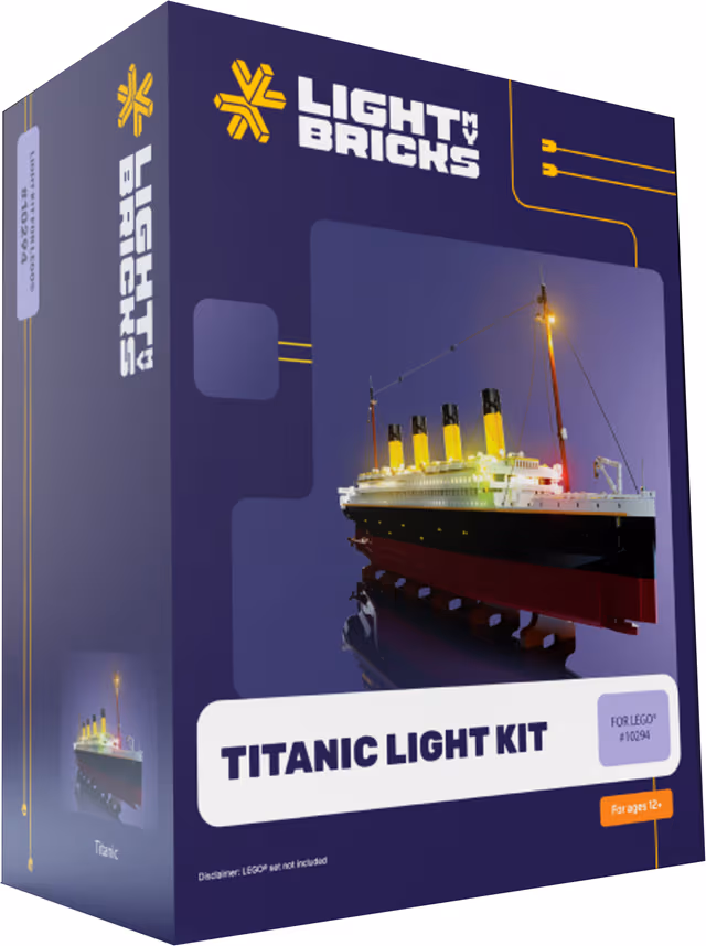 Light My Bricks Titanic belysningsset 10294