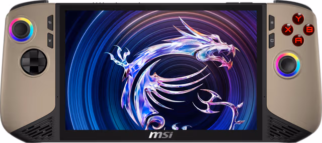 MSI Claw 8 AI+ A2VM-013NEU handhållen spelkonsol 1024 GB