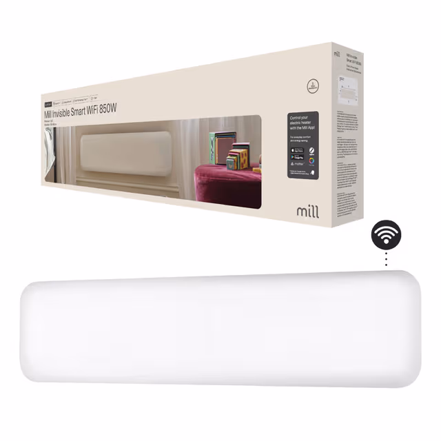 Mill Invisible Smart Wi-Fi Gen 4 panelvärmeelement PA850LWIFI4 (vit)