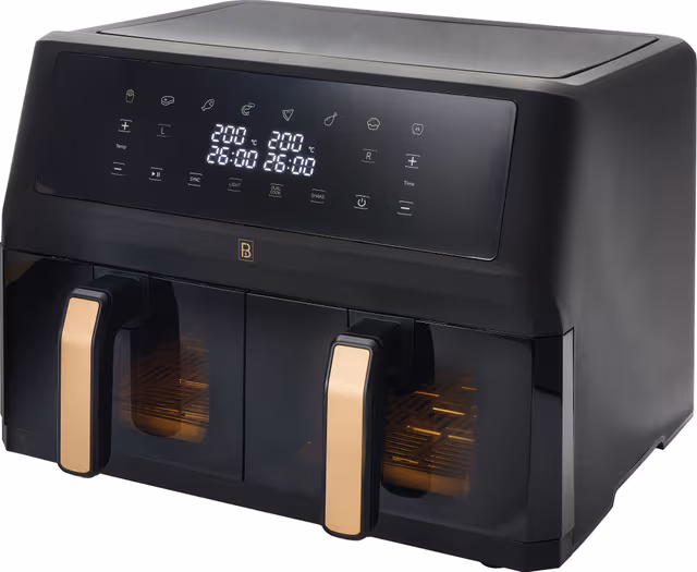 F&B Dual Zone airfryer 11L 72925 (svart)