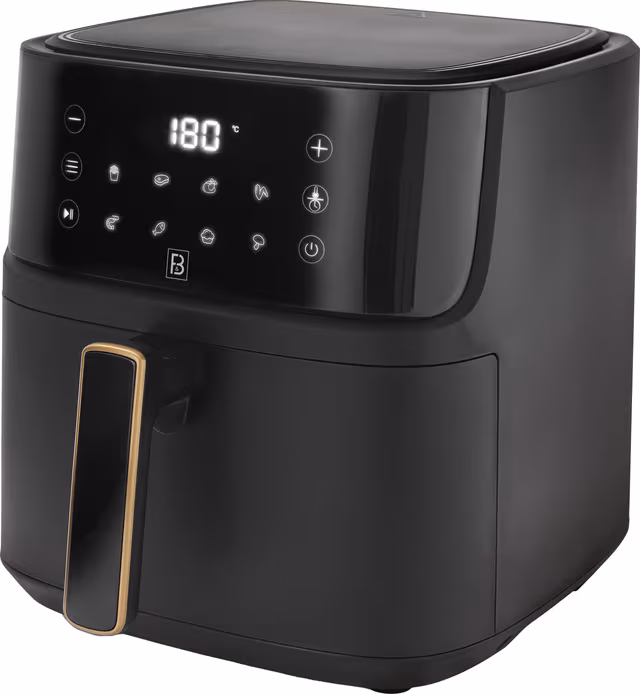 F&B Digital Dual Heat airfryer 8L (svart)