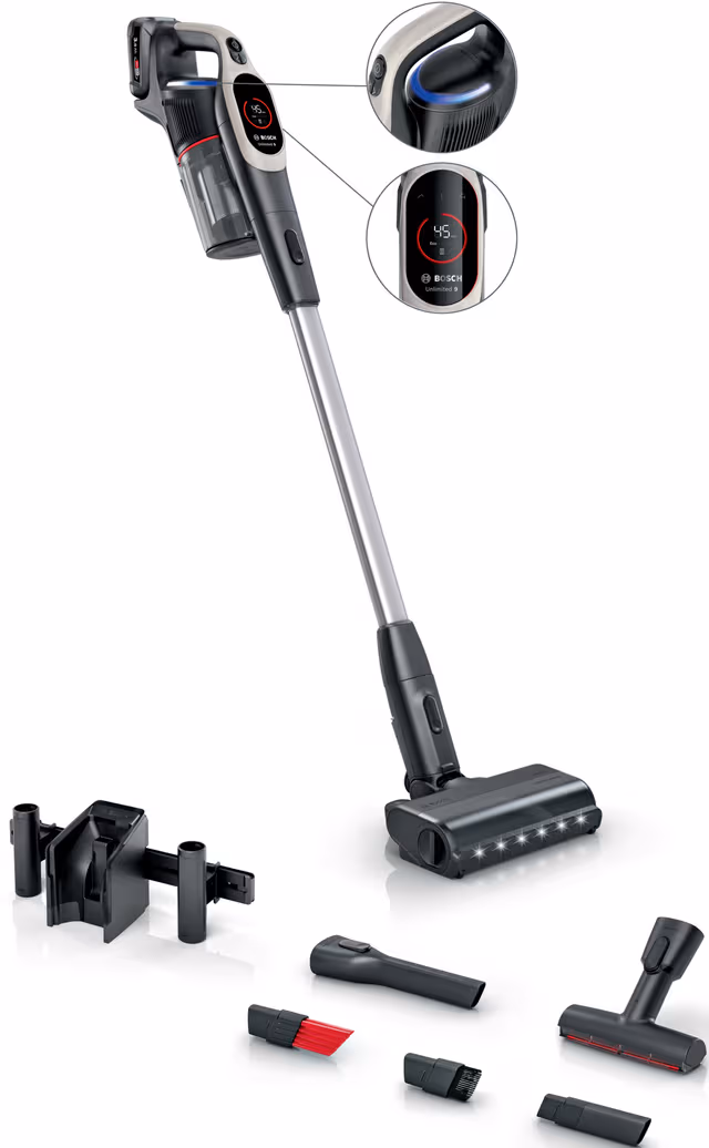 Bosch Unlimited 9 Sladdlös Skaftdammsugare BCS931GAC