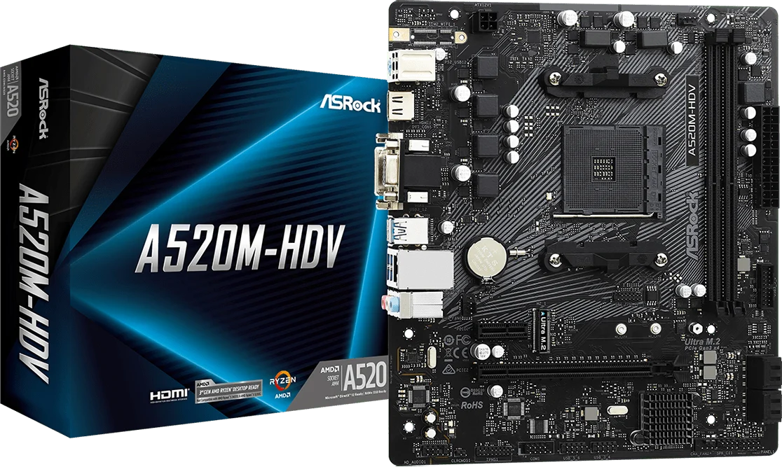ASRock A520M-HDV