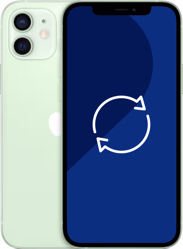 Begagnad iPhone 12 - 5G smartphone 64 GB (grön)