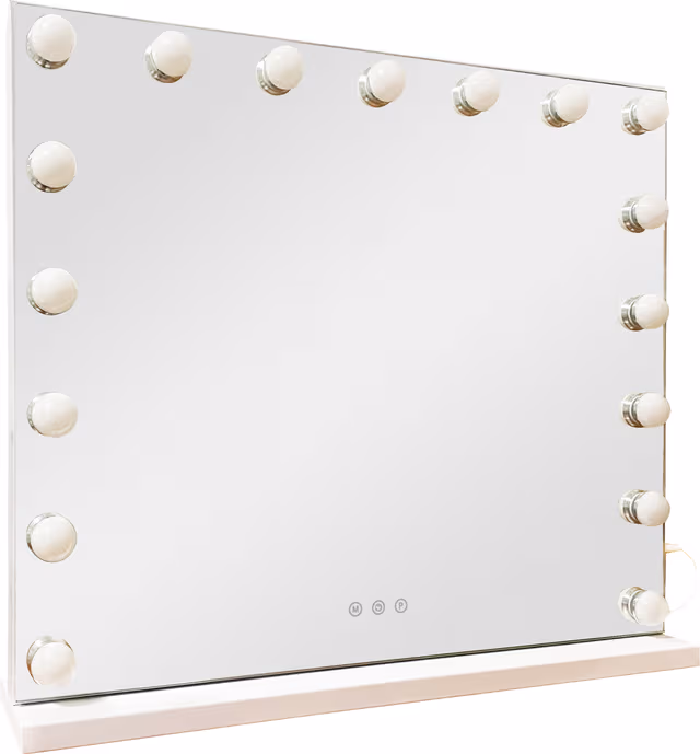 A Home Hollywood spegel A100027 (vit)